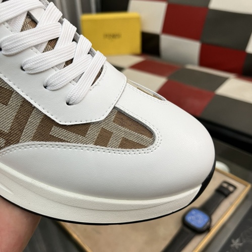 Replica Fendi Casual Shoes For Men #1256489 $76.00 USD for Wholesale