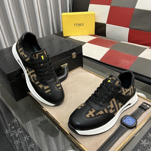 Replica Fendi Casual Shoes For Men #1256492 $76.00 USD for Wholesale