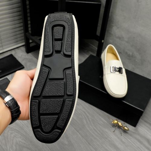 Replica Armani Leather Shoes For Men #1256498 $68.00 USD for Wholesale