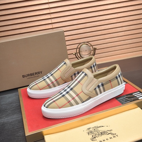 Burberry Casual Shoes For Men #1256512 $88.00 USD, Wholesale Replica Burberry Casual Shoes