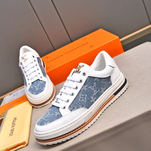 Replica Louis Vuitton Casual Shoes For Men #1256517 $76.00 USD for Wholesale