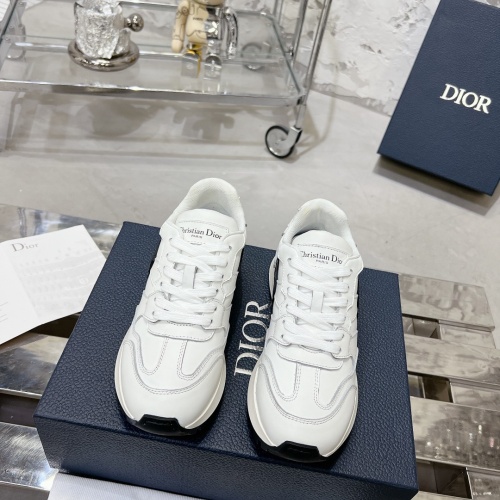 Replica Christian Dior Casual Shoes For Men #1256535 $105.00 USD for Wholesale