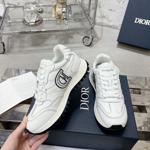 Replica Christian Dior Casual Shoes For Men #1256535 $105.00 USD for Wholesale