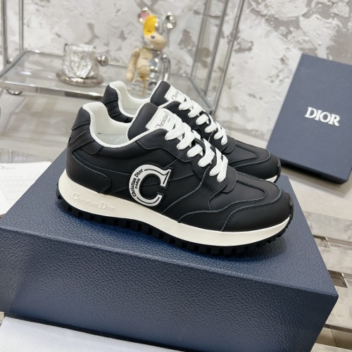 Replica Christian Dior Casual Shoes For Men #1256543 $105.00 USD for Wholesale