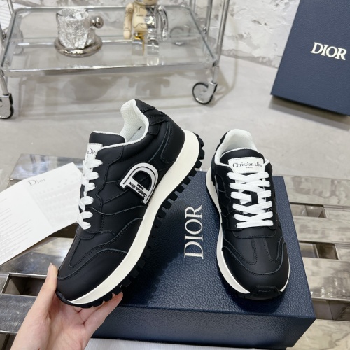 Replica Christian Dior Casual Shoes For Men #1256543 $105.00 USD for Wholesale