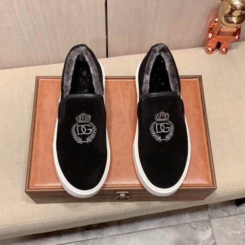 Replica Dolce & Gabbana D&G Casual Shoes For Men #1256545 $64.00 USD for Wholesale