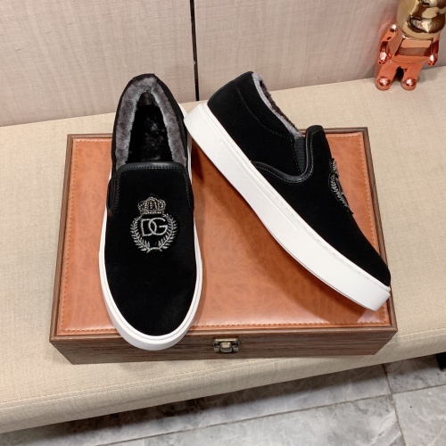 Replica Dolce & Gabbana D&G Casual Shoes For Men #1256545 $64.00 USD for Wholesale