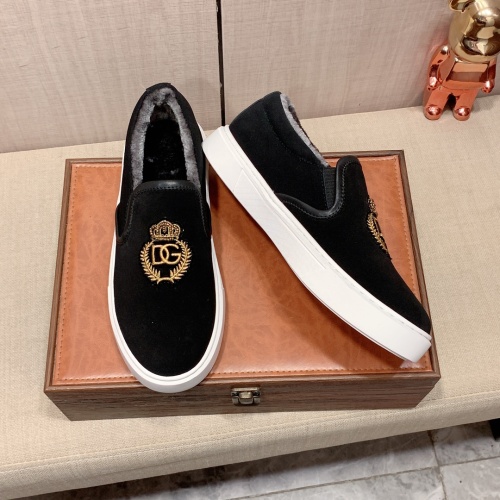 Replica Dolce & Gabbana D&G Casual Shoes For Men #1256546 $64.00 USD for Wholesale