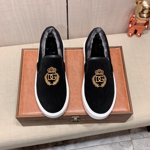 Replica Dolce & Gabbana D&G Casual Shoes For Men #1256546 $64.00 USD for Wholesale