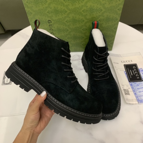 Gucci Boots For Men #1256561 $96.00 USD, Wholesale Replica Gucci Boots