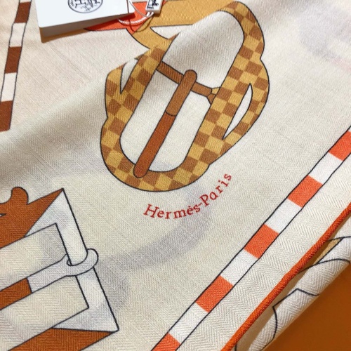 Replica Hermes Silk Scarf #1256583 $56.00 USD for Wholesale