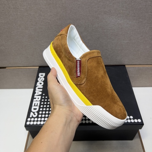 Replica Dsquared Casual Shoes For Women #1256593 $85.00 USD for Wholesale