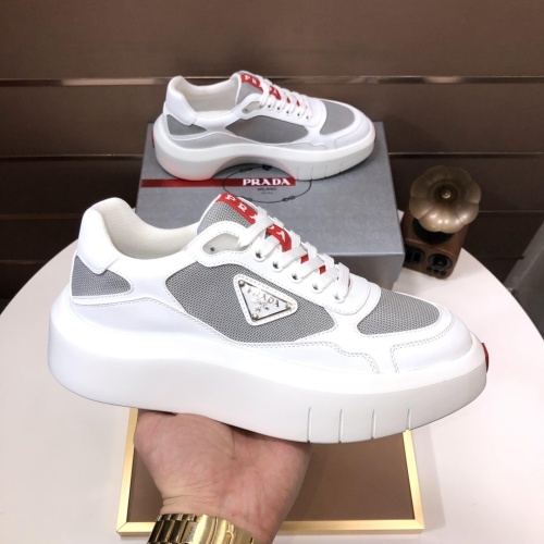 Replica Prada Casual Shoes For Men #1256620 $108.00 USD for Wholesale