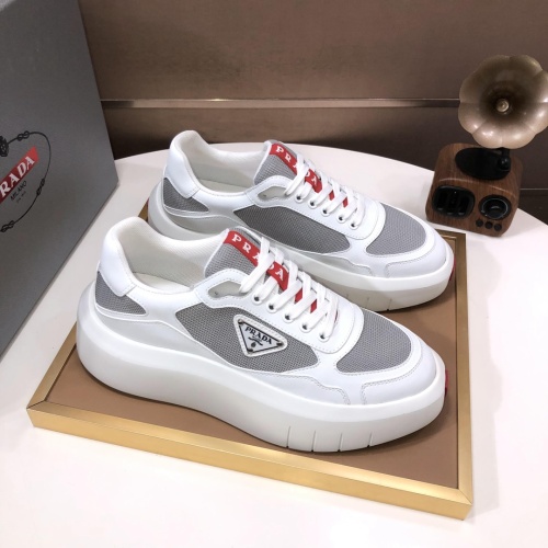 Replica Prada Casual Shoes For Men #1256620 $108.00 USD for Wholesale