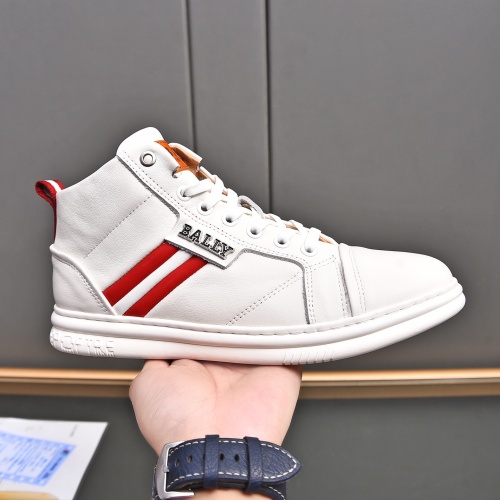 Replica Bally High-Tops Shoes For Men #1256660 $85.00 USD for Wholesale