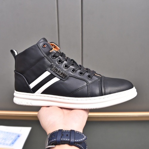 Replica Bally High-Tops Shoes For Men #1256661 $85.00 USD for Wholesale