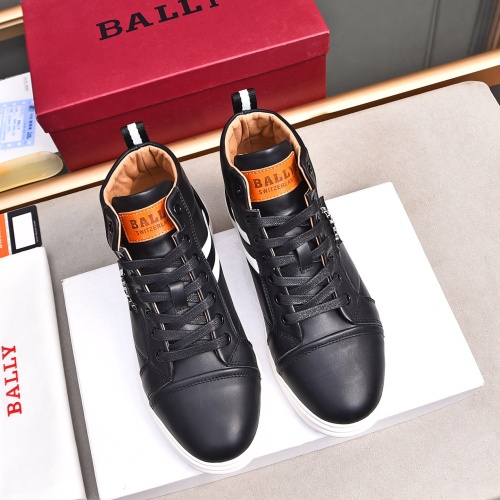 Replica Bally High-Tops Shoes For Men #1256661 $85.00 USD for Wholesale