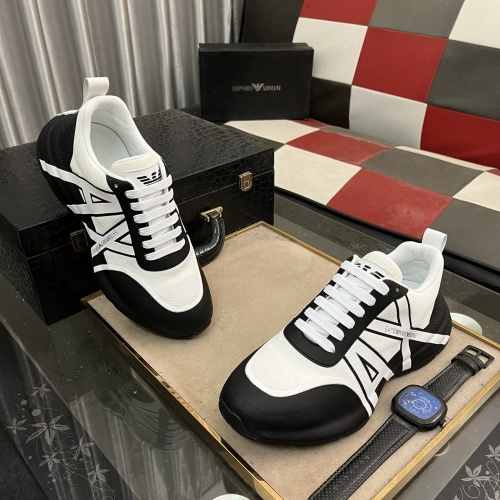 Replica Armani Casual Shoes For Men #1256685 $98.00 USD for Wholesale