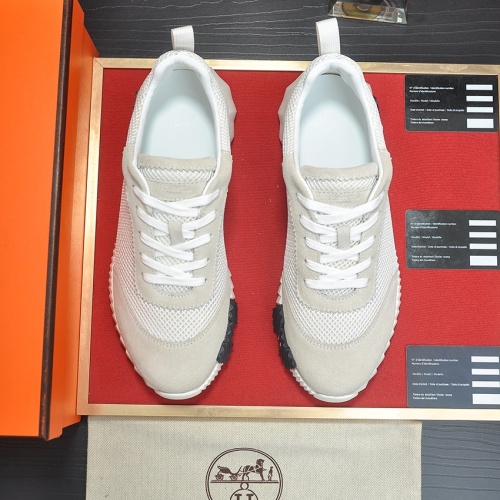 Replica Hermes Casual Shoes For Men #1256700 $98.00 USD for Wholesale