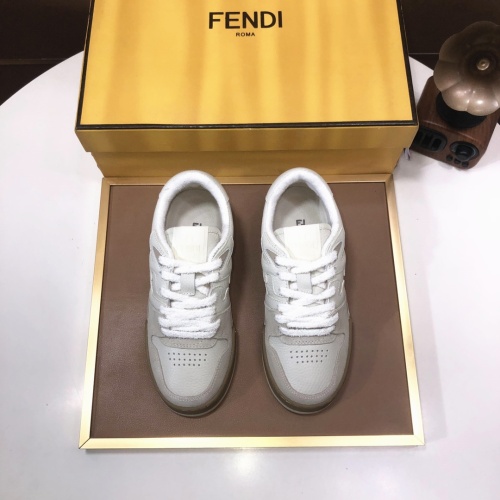 Replica Fendi Casual Shoes For Men #1256723 $105.00 USD for Wholesale