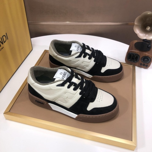 Replica Fendi Casual Shoes For Men #1256725 $105.00 USD for Wholesale