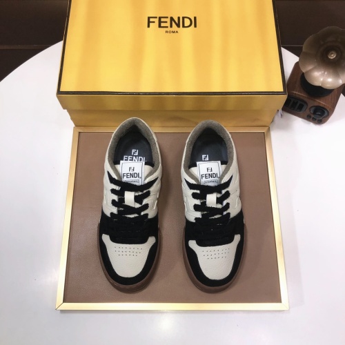 Replica Fendi Casual Shoes For Men #1256725 $105.00 USD for Wholesale