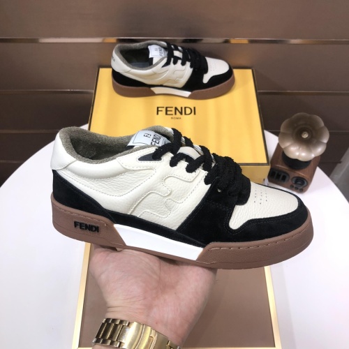 Replica Fendi Casual Shoes For Men #1256725 $105.00 USD for Wholesale