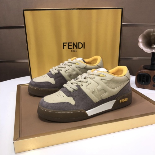 Fendi Casual Shoes For Men #1256736 $105.00 USD, Wholesale Replica Fendi Casual Shoes