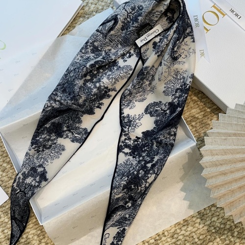 Replica Christian Dior Silk Scarf #1256739 $56.00 USD for Wholesale