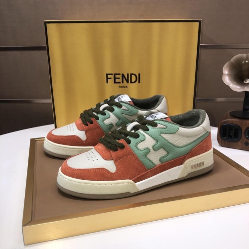 Fendi Casual Shoes For Men #1256741 $105.00 USD, Wholesale Replica Fendi Casual Shoes