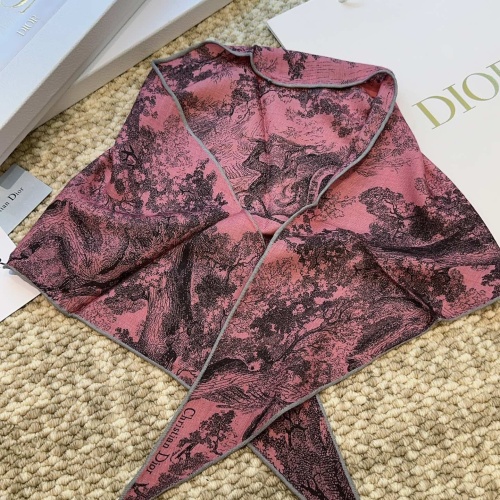 Christian Dior Silk Scarf #1256742 $56.00 USD, Wholesale Replica Christian Dior Scarf