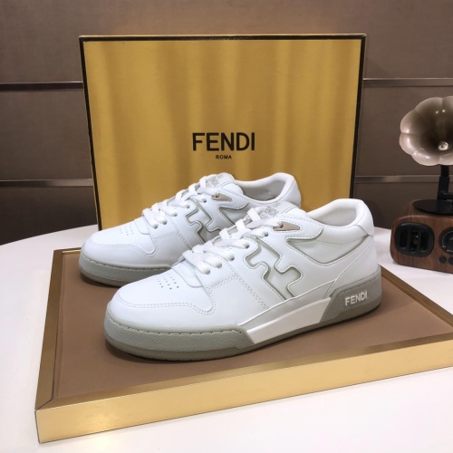 Fendi Casual Shoes For Men #1256744 $105.00 USD, Wholesale Replica Fendi Casual Shoes