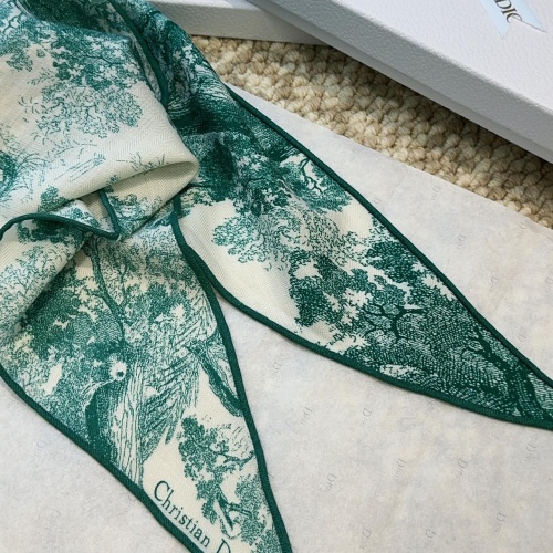 Replica Christian Dior Silk Scarf #1256745 $56.00 USD for Wholesale