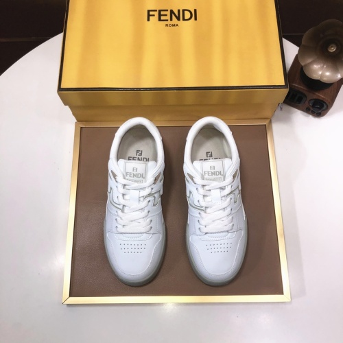 Replica Fendi Casual Shoes For Women #1256746 $105.00 USD for Wholesale