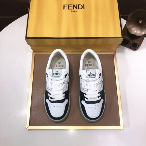 Replica Fendi Casual Shoes For Men #1256748 $105.00 USD for Wholesale