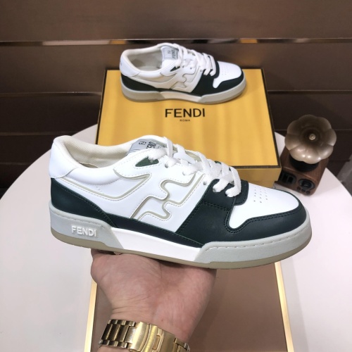 Replica Fendi Casual Shoes For Women #1256749 $105.00 USD for Wholesale