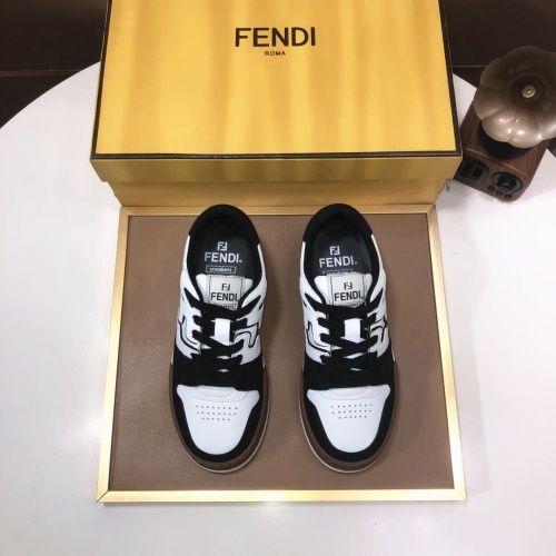 Replica Fendi Casual Shoes For Men #1256751 $105.00 USD for Wholesale