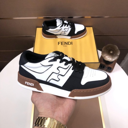 Replica Fendi Casual Shoes For Men #1256751 $105.00 USD for Wholesale