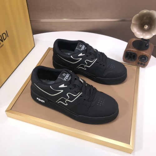 Replica Fendi Casual Shoes For Men #1256754 $105.00 USD for Wholesale