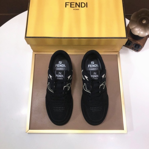 Replica Fendi Casual Shoes For Men #1256754 $105.00 USD for Wholesale