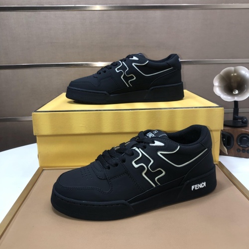 Replica Fendi Casual Shoes For Men #1256754 $105.00 USD for Wholesale