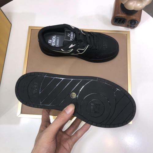 Replica Fendi Casual Shoes For Men #1256754 $105.00 USD for Wholesale