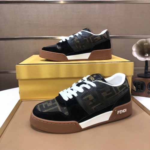 Replica Fendi Casual Shoes For Women #1256763 $105.00 USD for Wholesale