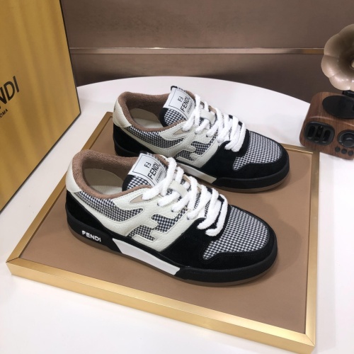 Replica Fendi Casual Shoes For Men #1256766 $105.00 USD for Wholesale