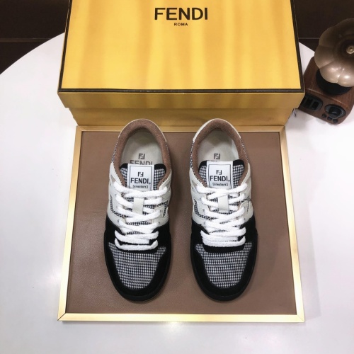 Replica Fendi Casual Shoes For Men #1256766 $105.00 USD for Wholesale