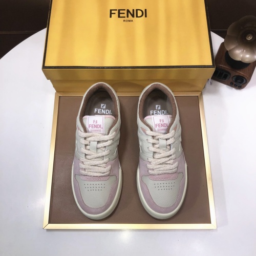 Replica Fendi Casual Shoes For Women #1256770 $105.00 USD for Wholesale