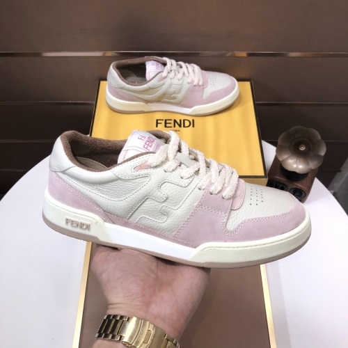 Replica Fendi Casual Shoes For Women #1256770 $105.00 USD for Wholesale