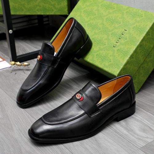 Gucci Oxfords Shoes For Men #1256813 $82.00 USD, Wholesale Replica Gucci Oxfords Shoes