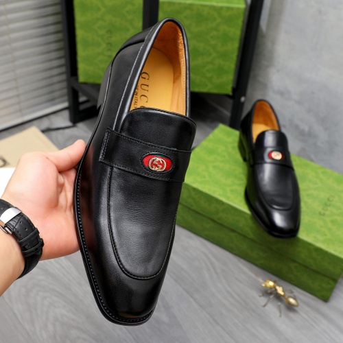 Replica Gucci Oxfords Shoes For Men #1256813 $82.00 USD for Wholesale