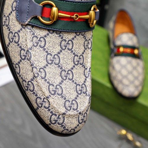 Replica Gucci Oxfords Shoes For Men #1256814 $88.00 USD for Wholesale